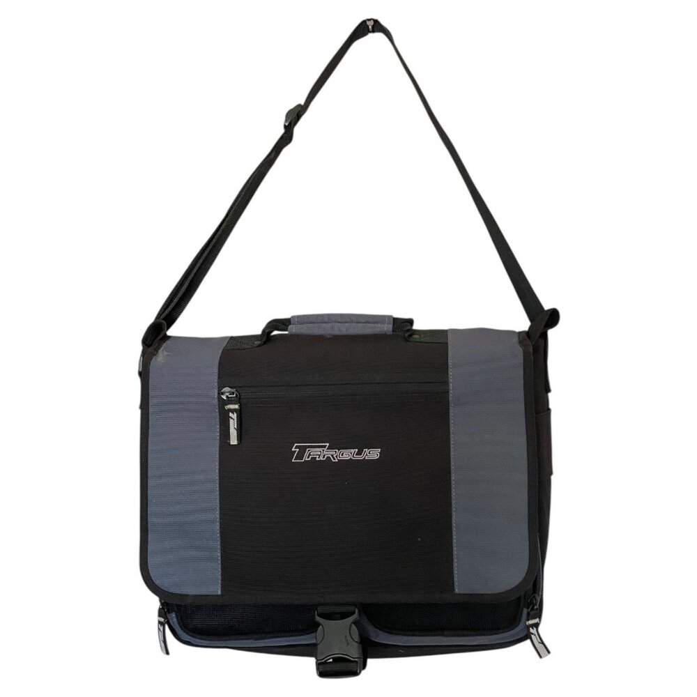 Targus Vibe Deluxe 15" Messenger Laptop Case RG0316-02 Black Gray